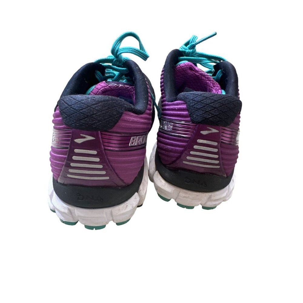 Brooks Ghost women’s black pink running shoes sneakers size 8 SKU 3824 - Picture 6 of 14